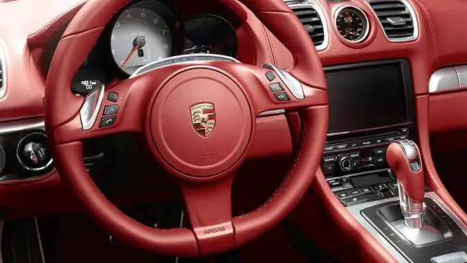 Porsche interior